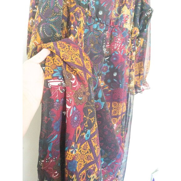 Jessica London Multicolor Maxi Dress - Picture 5 of 15